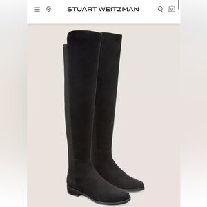 Stuart Weitzman 5050 over the knee suede boots